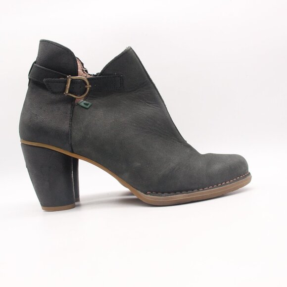El Naturalista Shoes - El Naturalista Colibri Women's Size EU 41 Bootie Ankle Black Boots